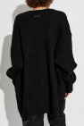 Fear Of God Essentials BLACK Ribbed Cardigan