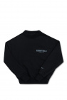 Fear Of God Essentials Kids BLACK Sweatshirt with logo