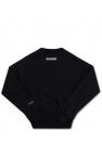 Fear Of God Essentials Kids BLACK Sweatshirt with logo