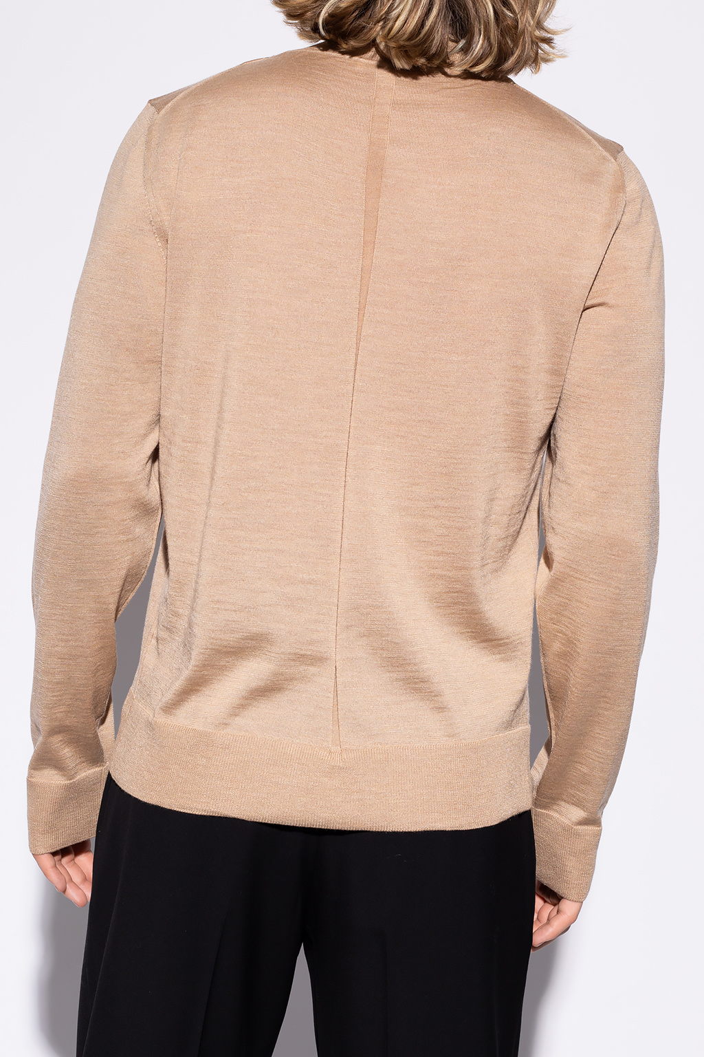 The Row Sweat-shirt en micropolaire à fermeture éclair 1 4 Blanc cassé