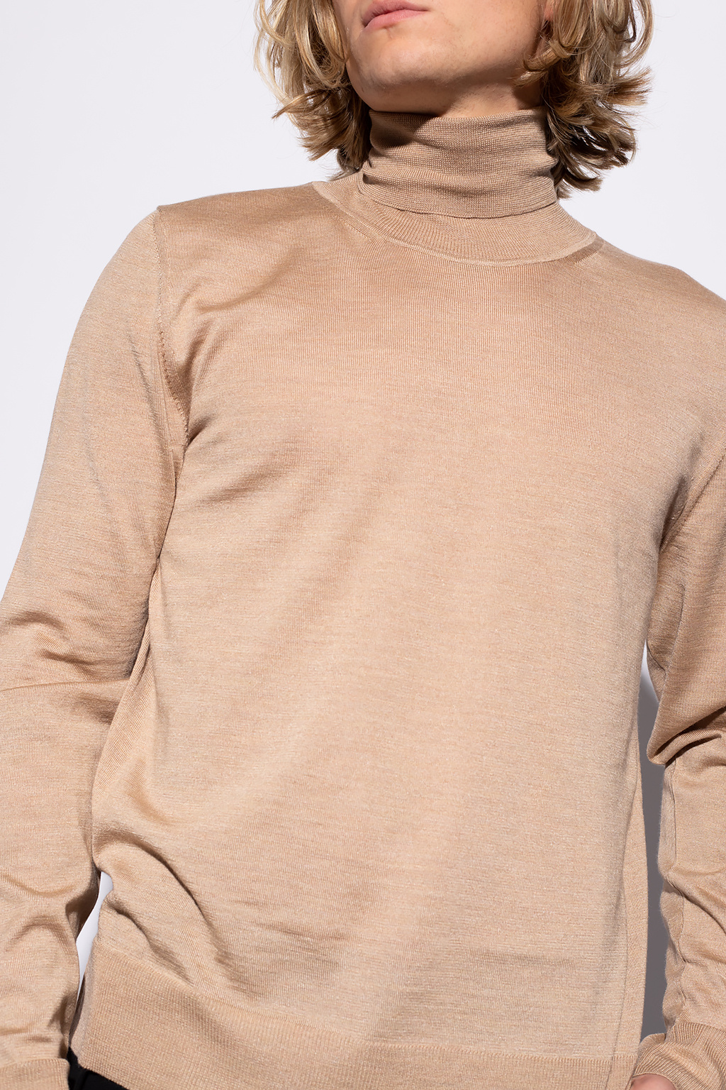 The Row Sweat-shirt en micropolaire à fermeture éclair 1 4 Blanc cassé