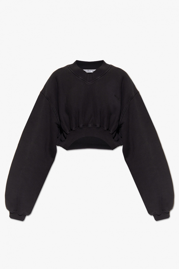 Alexander Wang Cropped ORIGINALS sweatshirt with logo