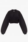 buy koton animal printed frilled detailed sweatshirt crew neck cotton