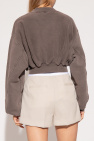 Alexander Wang Cropped sweatshirt with logo