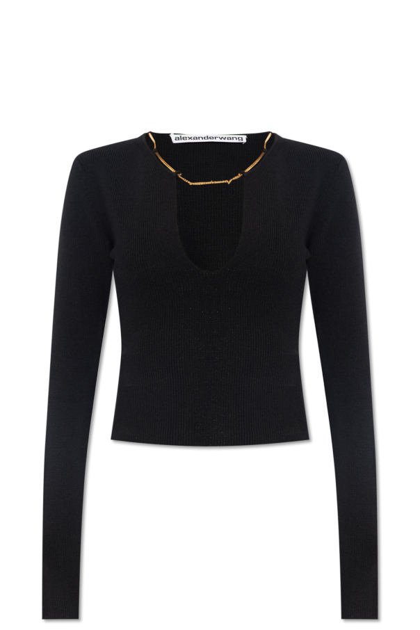 Alexander Wang Sweater with decorative chain