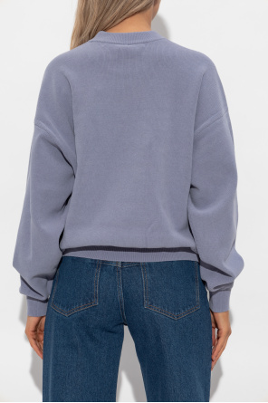 Alexander Wang Suéter con logo en relieve