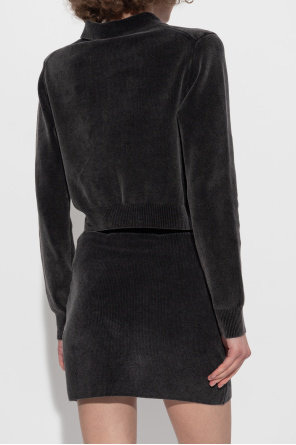 Alexander Wang Kardigan z kołnierzem