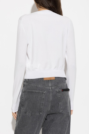 Alexander Wang Cárdigan con logo