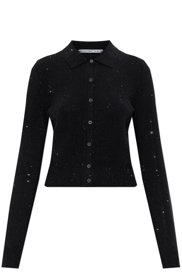 Cardigan with shimmering sequins od Alexander Wang