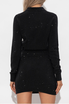 Alexander Wang Cardigan with shimmering sequins