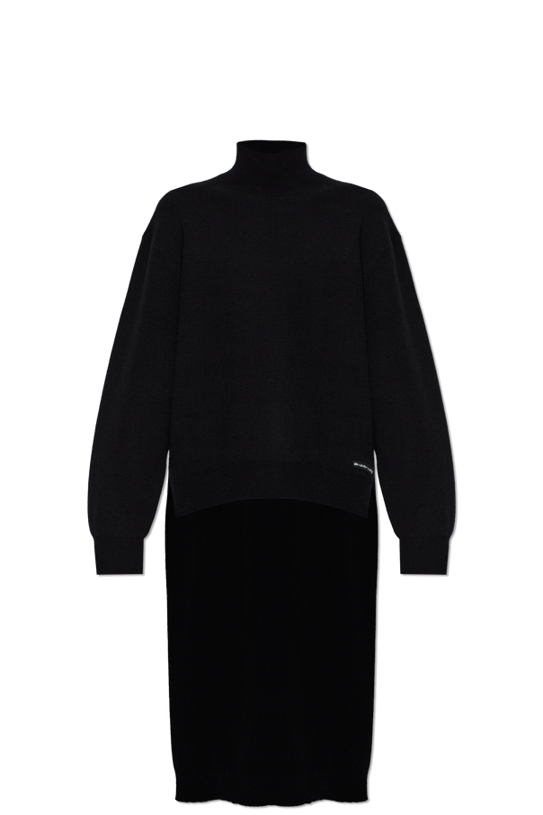 Wool sweater with asymmetric cut od Alexander Wang