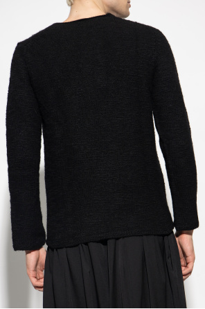 Comme des Garçons Black Wełniany sweter