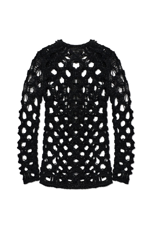 Sweater with a ‘vintage’ effect od Comme des Garçons Black