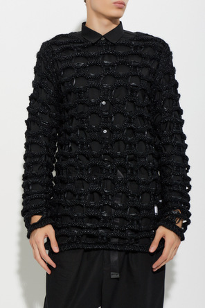 Comme des Garçons Black Jersey con efecto 'vintage'