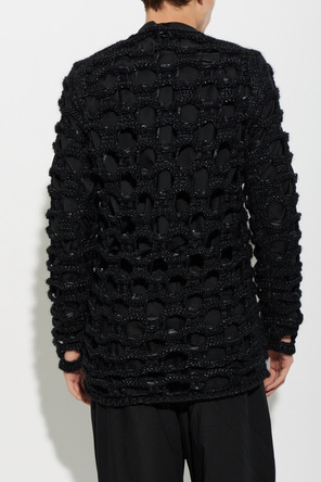Comme des Garçons Black Jersey con efecto 'vintage'