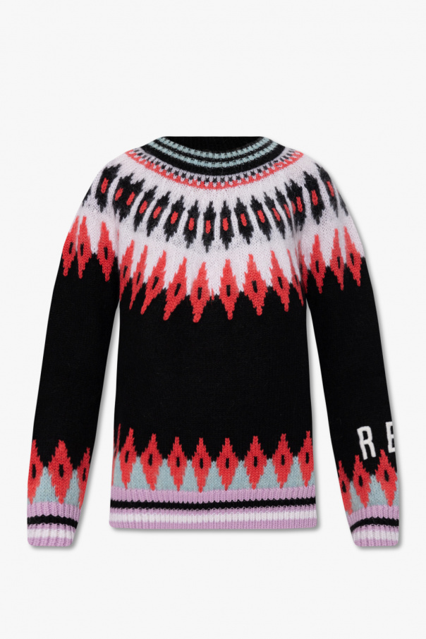 Red Valentino Wzorzysty sweter