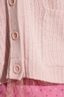 Red Valentino PINK Cardigan with pockets