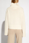 Lisa Yang cream ‘Fleur’ turtleneck sweater