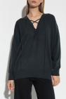 Lisa Yang GREY Erna tie-up sweater