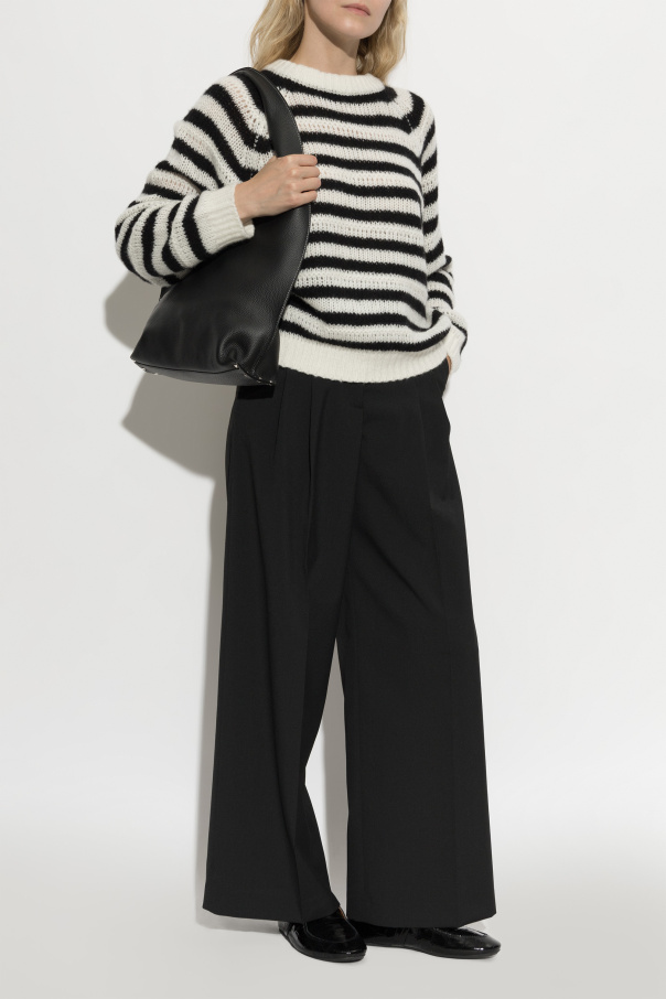 Lisa Yang Kašmírový sveter ‘Reni Stripes’