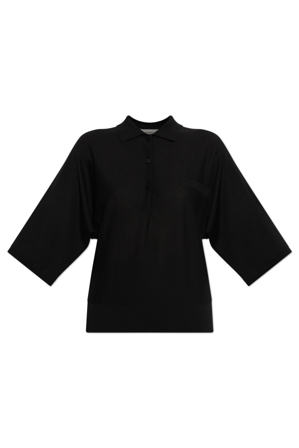 Cashmere polo ‘Norie’ od Lisa Yang