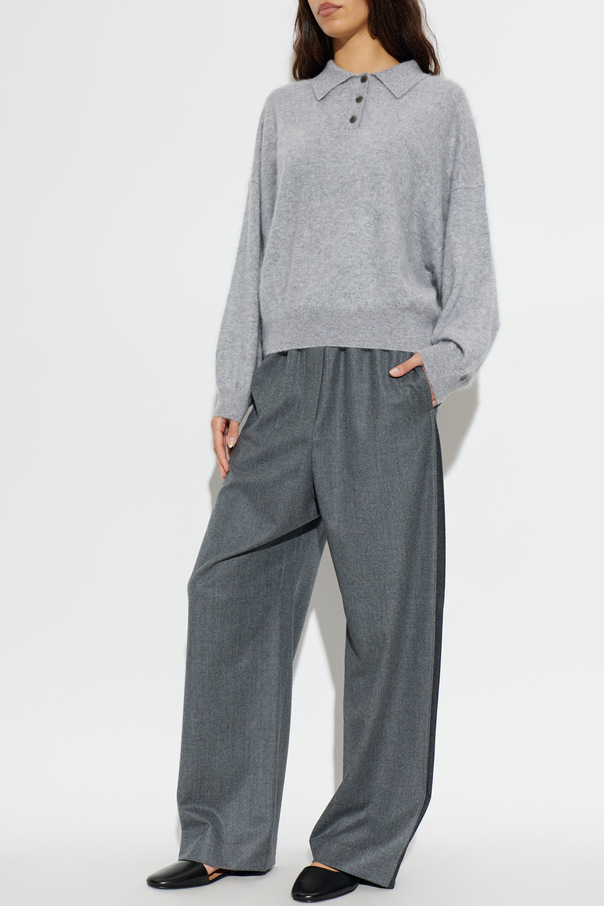 Lisa Yang Cashmere polo shirt ‘Valdis’