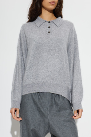 Lisa Yang Cashmere polo shirt ‘Valdis’