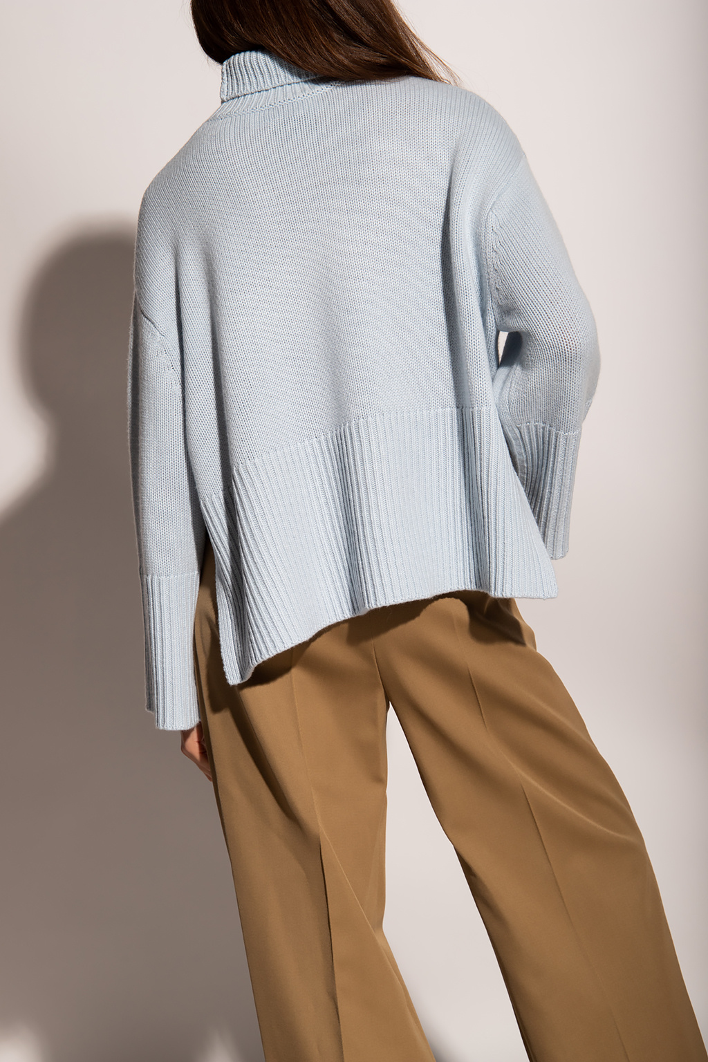 Toteme Cashmere turtleneck hoody sweater