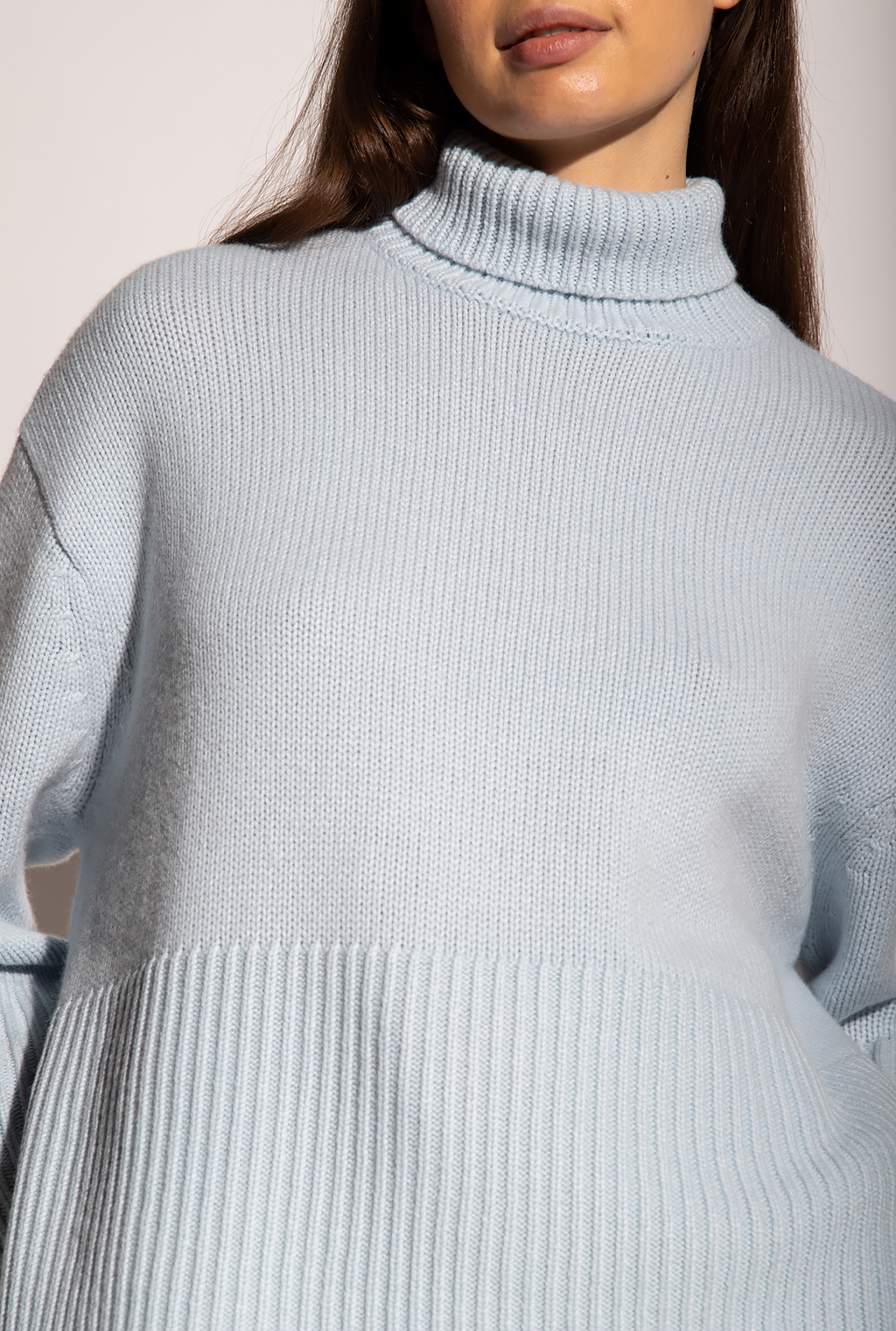 Toteme Cashmere turtleneck hoody sweater