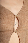 Jacquemus BROWN ‘Alzou’ short cardigan