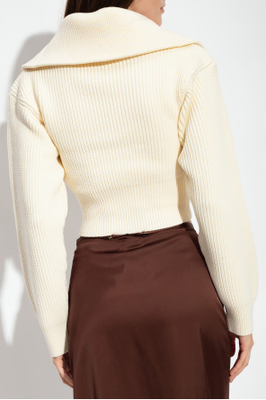 Jacquemus ‘Risoul’ cropped Textured sweater