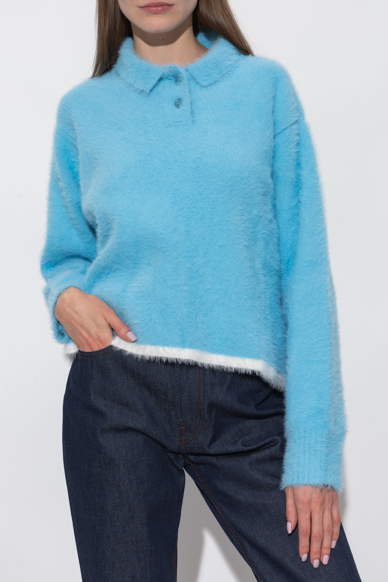 Jacquemus ‘Neve’ sweater with collar