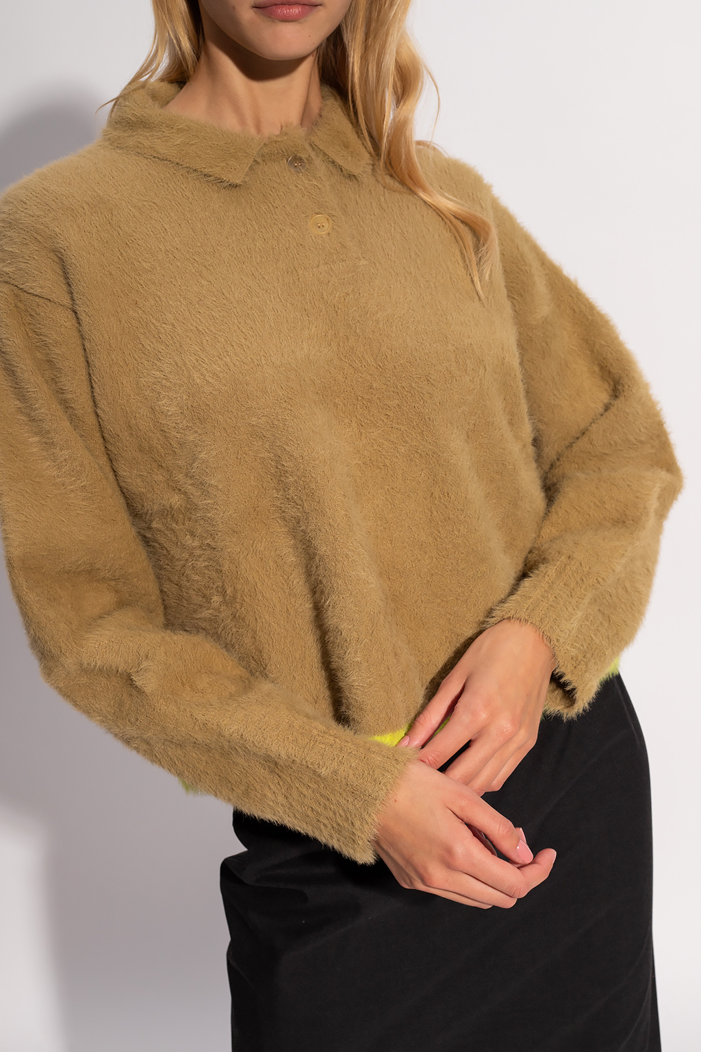 Jacquemus ‘Le Neve’ sweater with collar