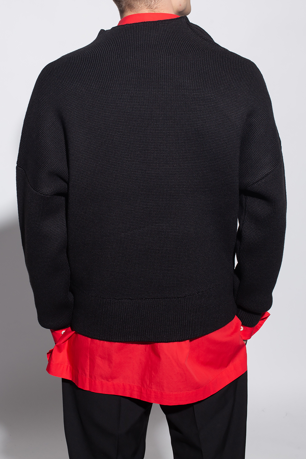 Jacquemus sweater off with zip