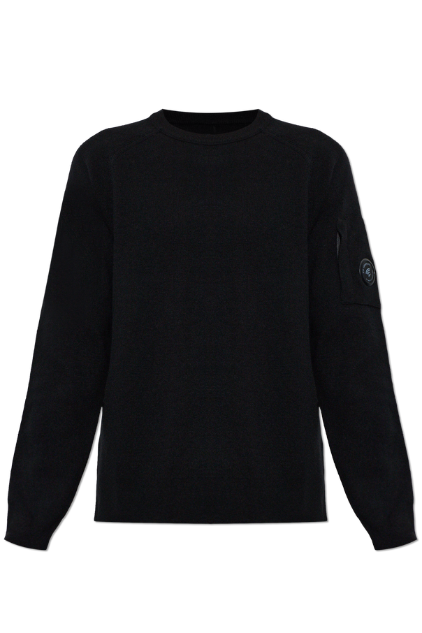 Wool sweater with sleeve pocket od C.P. Company