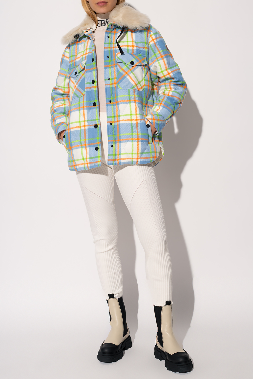 Iceberg Zadig & Voltaire Kids Maddy reversible hooded jacket