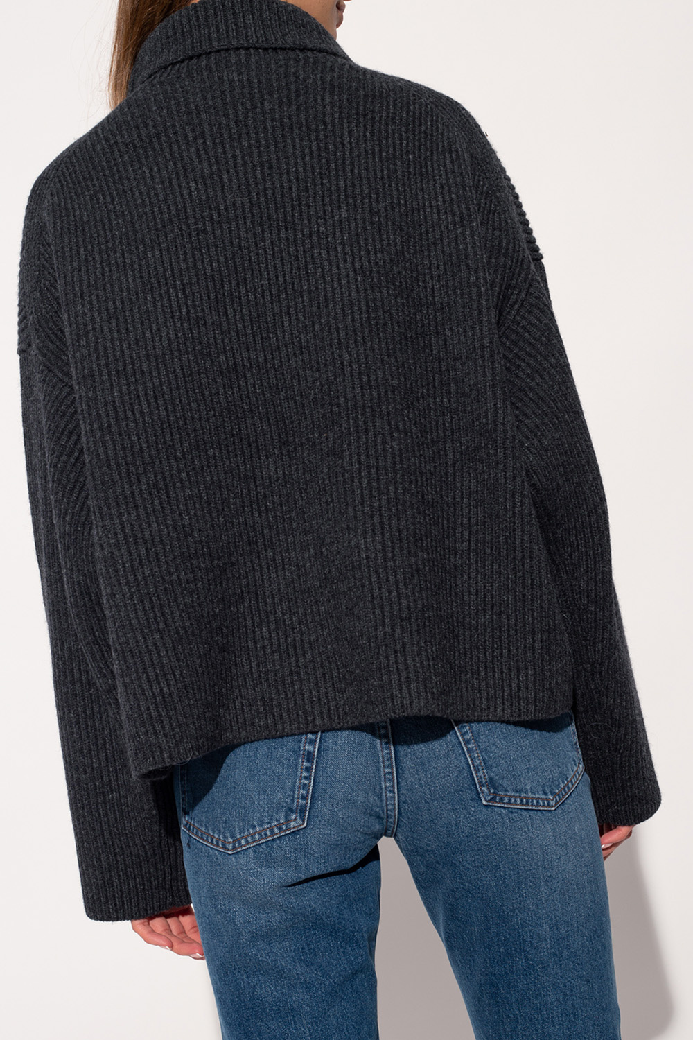 Toteme Ribbed roll neck sweater