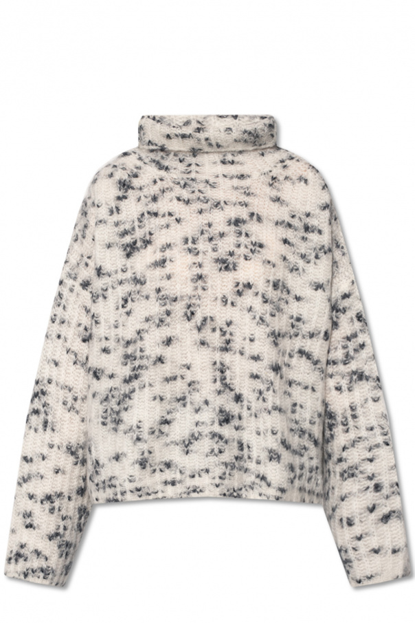 TOTEME Patterned roll neck sweater