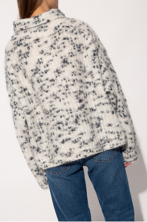 TOTEME Patterned roll neck sweater