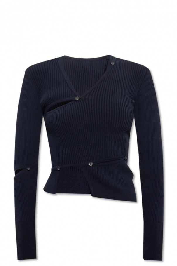 Jacquemus ‘Tordu’ ribbed sweater