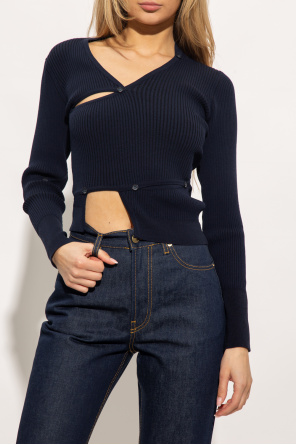 Jacquemus ‘Tordu’ ribbed sweater