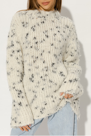 Dries Van Noten Sweater with standing collar