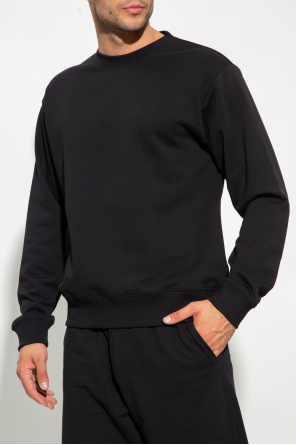 Topman high neck sweatshirt in black Printed sweatshirt