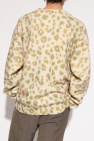 Dries Van Noten cream Cardigan with animal motif