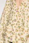 Dries Van Noten cream Cardigan with animal motif