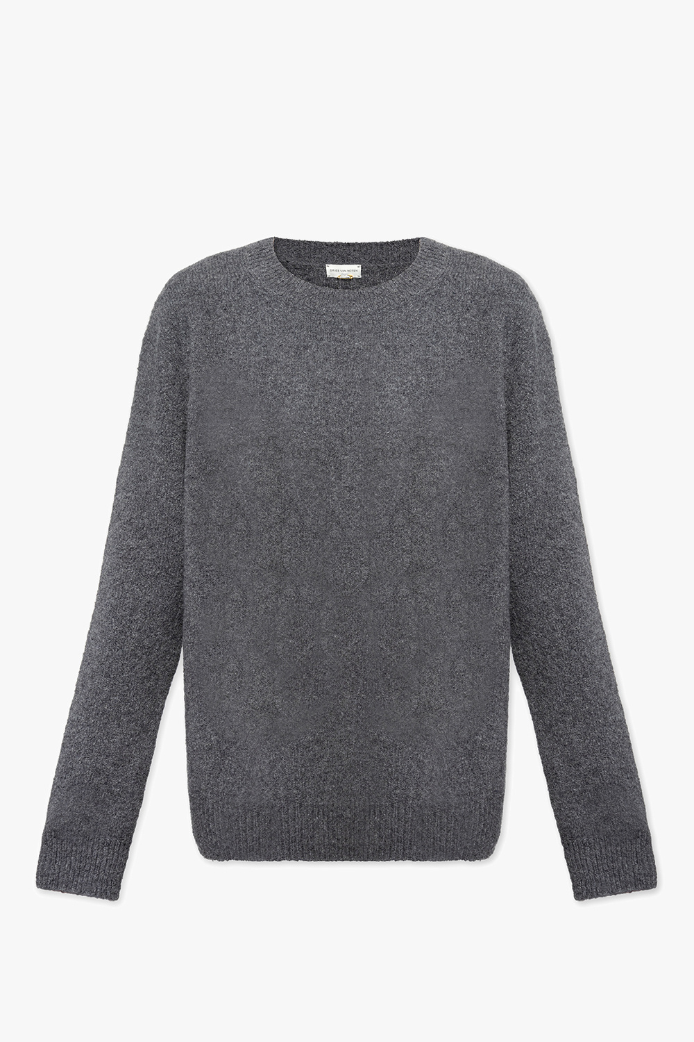 Dries Van Noten Cotton V-neck Sweatshirt