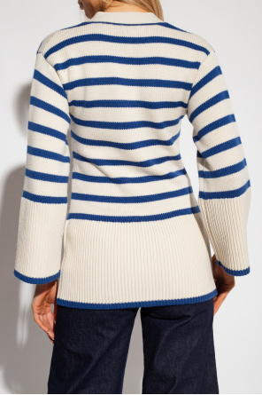 Totême Striped cardigan