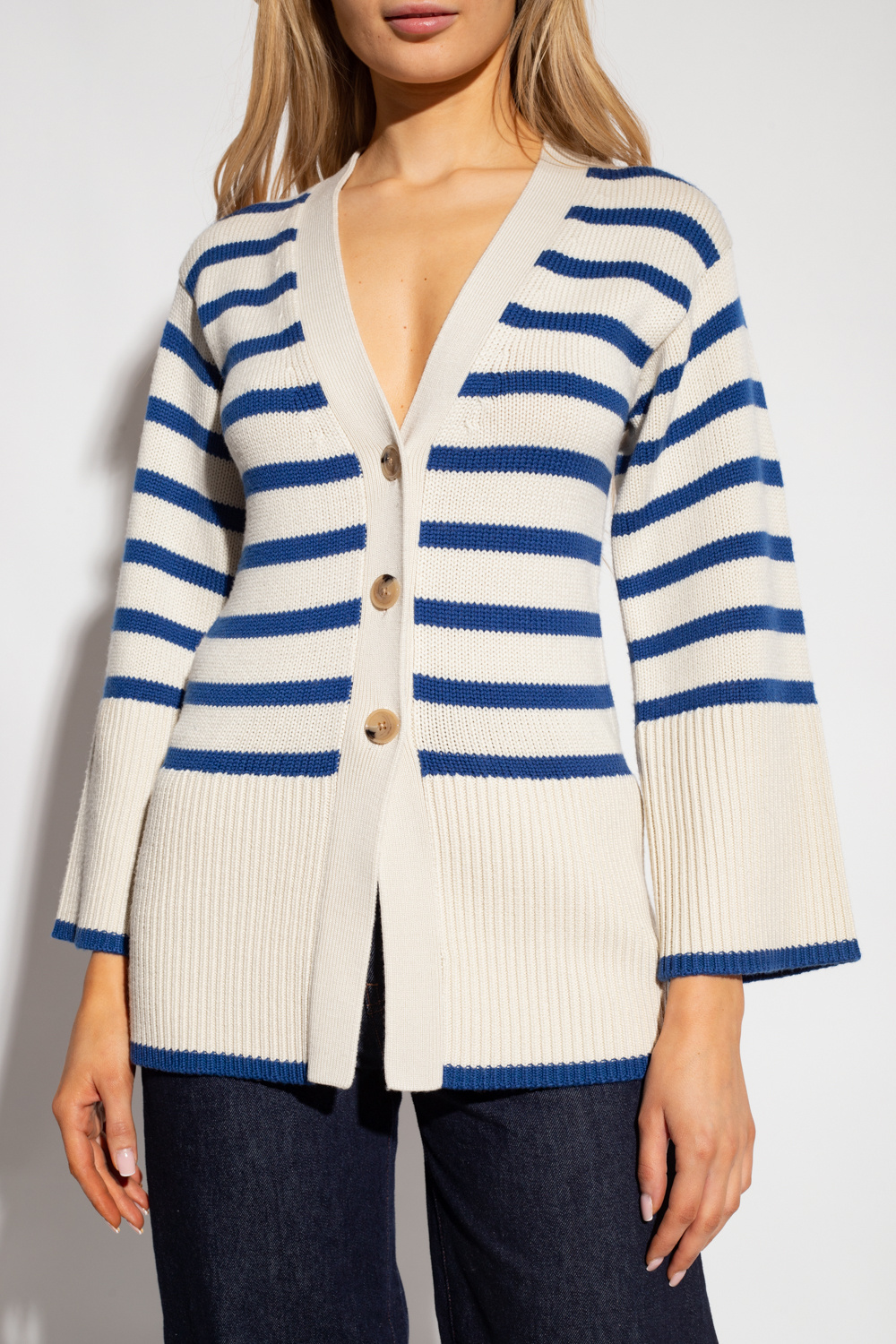 Totême Striped cardigan