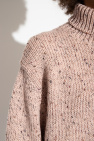 Raf Simons PINK Relaxed-fitting turtleneck sweater