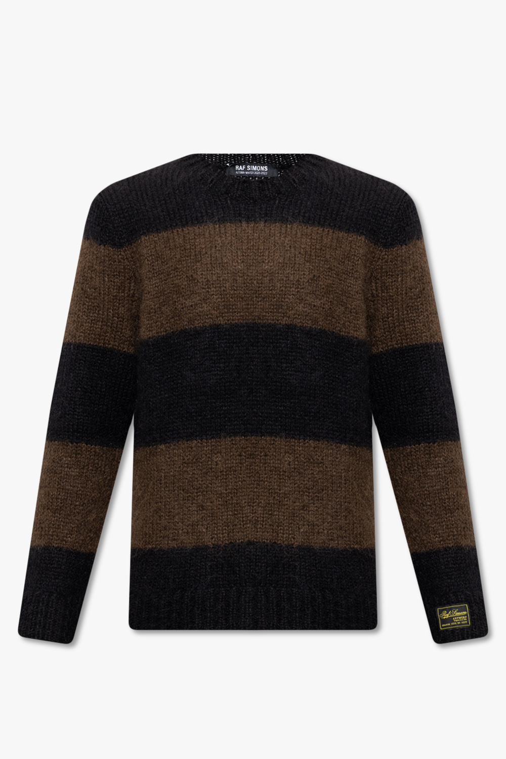 Raf Simons Striped tights sweater